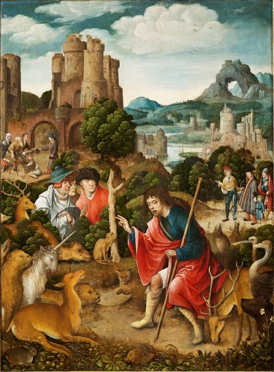 Scene from the Life of Saint Roch, 1517 by Everaert Orley