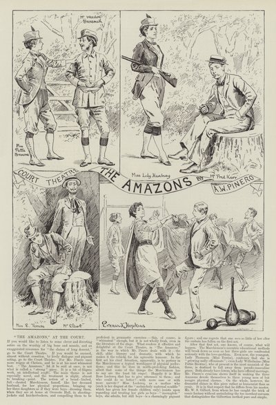 The Amazons, at the Court Theatre by Everard Hopkins