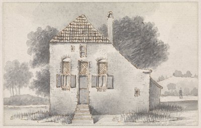 House in Zoelmond, in the Betuwe, Seen from the Front by Evert Doublet