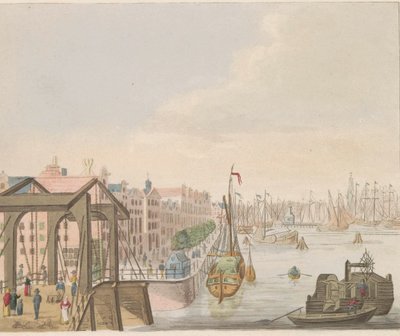 Buitenkant in Amsterdam, ca. 1810-1813 by Evert Maaskamp