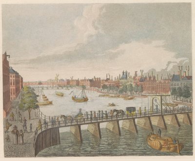 View of the Binnen-Amstel, ca. 1810-1813 by Evert Maaskamp