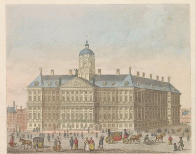 Royal Palace on the Dam, ca. 1810-1813 by Evert Maaskamp