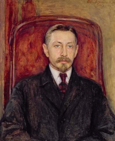Portrait of Ivan A. Bunin by Evgeniy Iosipovich Bukovetsky