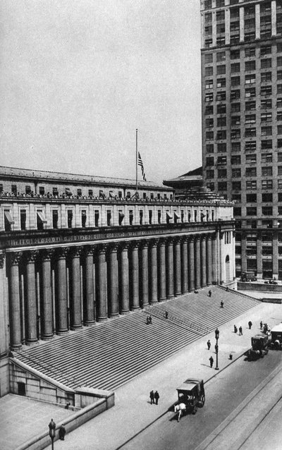James Farley Post Office building, New York City, USA by Ewing Galloway