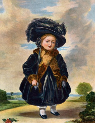 Queen Victoria Aged Four Years Old, 19th Century by Eyre and Spottiswoode