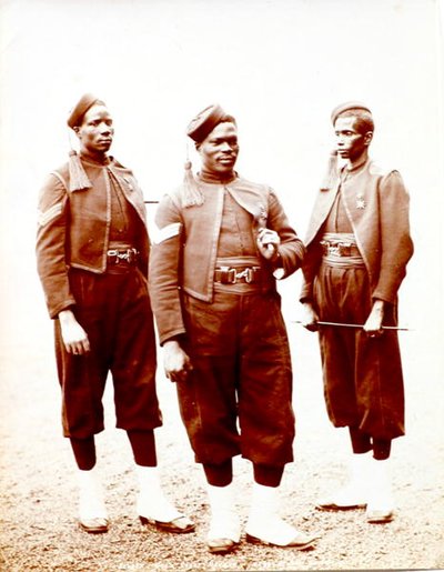 Hausa Sergeants Gold Coast, June 1897 by F.G.O. Stuart