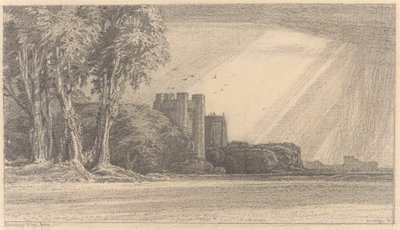 Landscape with Castle by F.L. Griggs