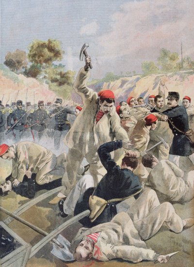 A Revolt of French Anarchists in Guyana, Illustration from 