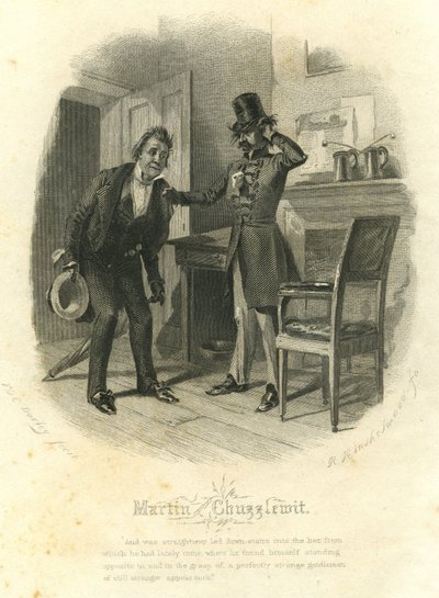 Martin Chuzzlewit: Mr Pecksniff by F.O.C. and McRae, C. John Darley