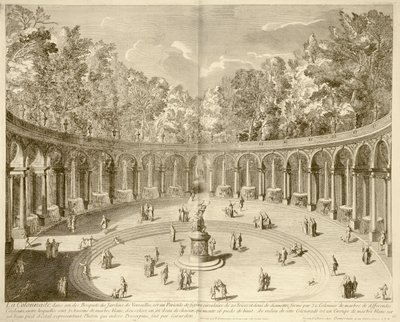 La Colonnade, Versailles, c.1715 by F. (after) Delamonce