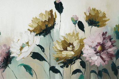 Floral Bouquet of Ranunculus Flowers by F. Abderrahim