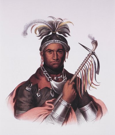 John Abeel Cornplanter Native American by F. Bartoli