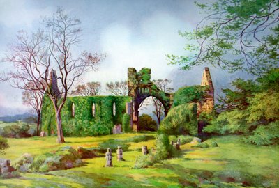 Grey Abbey, County Down, Northern Ireland by F. C. Varley