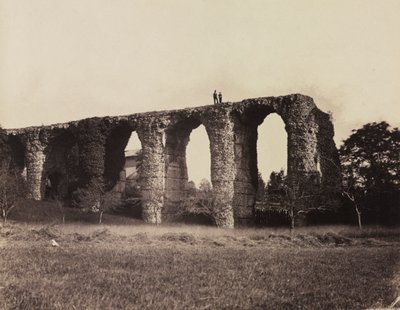 Roman Aqueduct, Beaunant, France by F. Chabrol