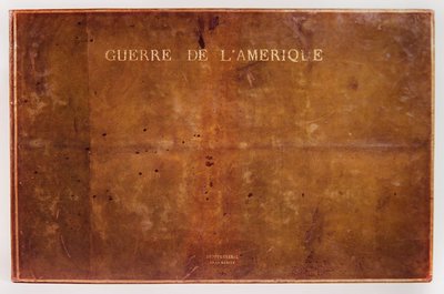 Front cover of the atlas Guerre de l