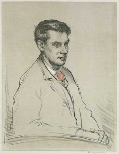 Portrait of Alfred Orage by F. Ernest Jackson