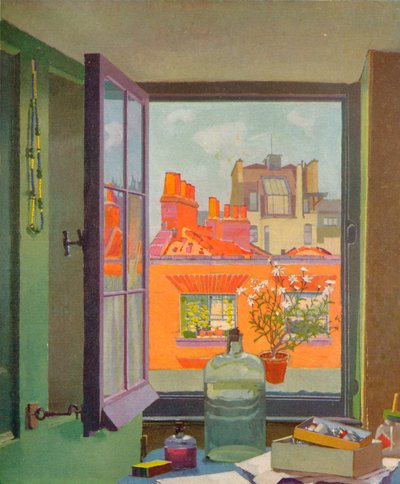A Window in Warren Street by F. Gregory Brown