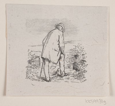Illustration for "The Last Hours," poem by H. J. Greensteen by F. Hendriksen