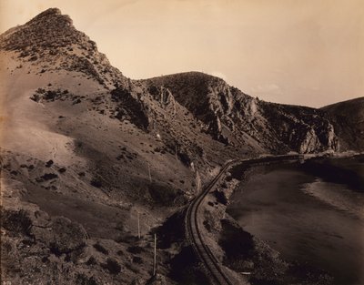 East Entrance, Jefferson Canyon, for the Northern Pacific Railroad by F. Jay Haynes