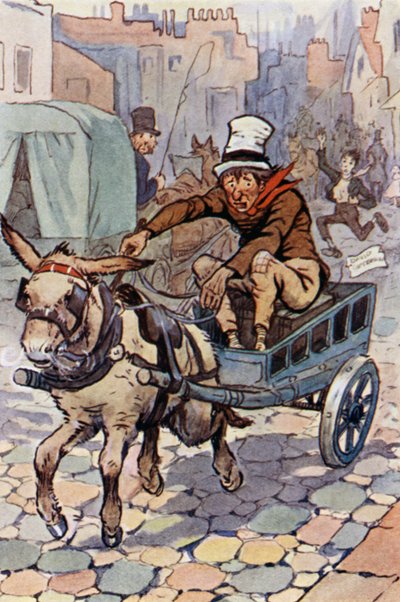Illustration for David Copperfield by F. M. B. Blaikie