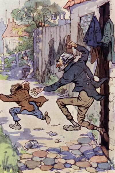 Illustration for David Copperfield by F. M. B. Blaikie