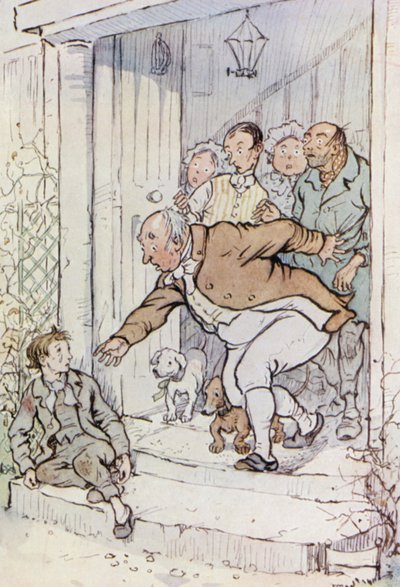 Illustration for Oliver Twist by F. M. B. Blaikie