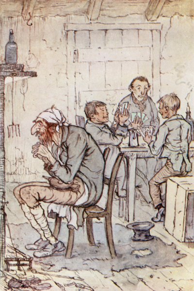 Illustration for Oliver Twist by F. M. B. Blaikie
