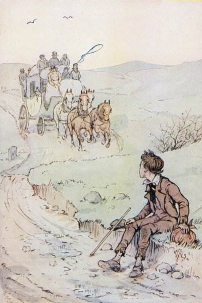 Illustration for Oliver Twist by F. M. B. Blaikie
