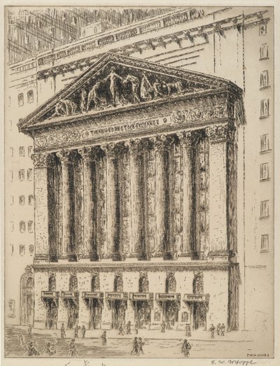 The New York Stock Exchange by F. W. W. Hoppe