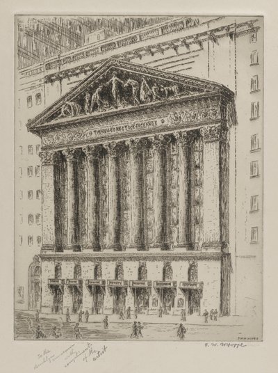 The New York Stock Exchange by F. W. W. Hoppe