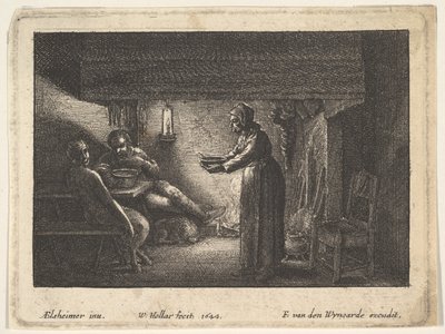 The Satyr and the Peasant, 1644 by F van den Wyngarde