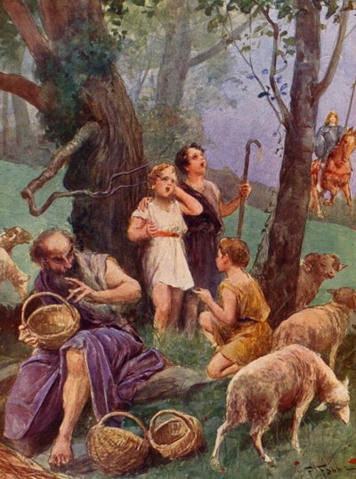 Jerusalem Delivered by Torquato Tasso: Canto VII, stanza 6 by Fabio Fabbi