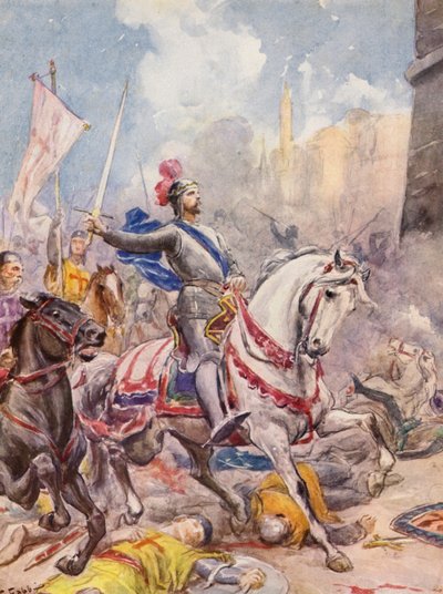 La Gerusalemme Liberata by Torquato Tasso: Canto XX, Stanza 144 by Fabio Fabbi
