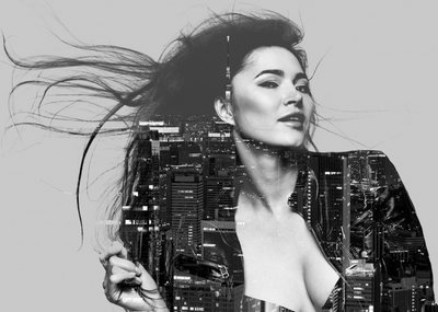 Elegant City Woman by Fadil Roze