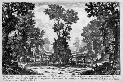 Illustration for Act III of the opera 
