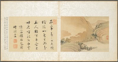 Album of Miscellaneous Subjects, Leaf 3 by Fan Qi