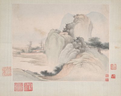 Landscapes Painted for Yuweng, dated 1673 by Fan Qi