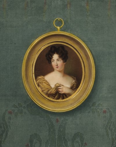 Portrait of a Woman, Thought to Be the Actress Dermer by Fanny Charrin