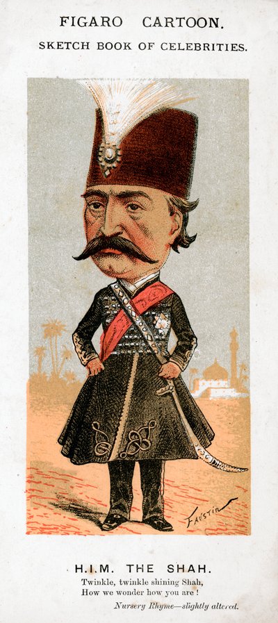 The Shah of Persia by Faustin