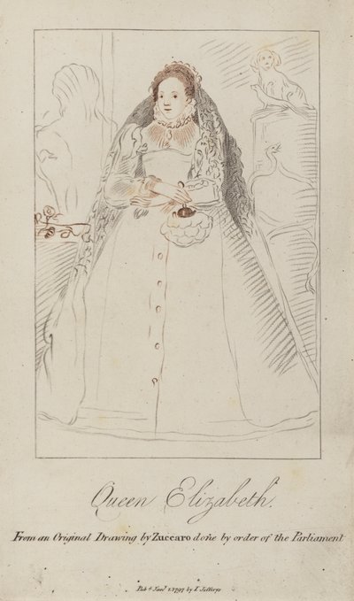 Queen Elizabeth I by Federico (after) Zuccari or Zuccaro
