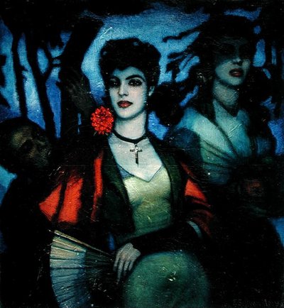 Red Carnations by Federico Armando Beltran Masses
