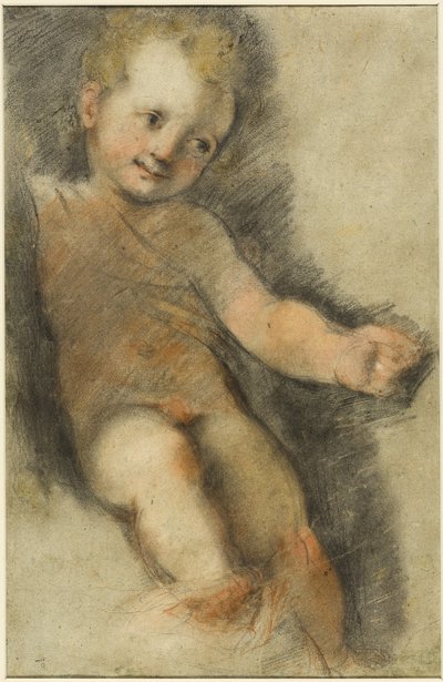 Christ Child: Study for the Madonna of San Giovanni by Federico Barocci