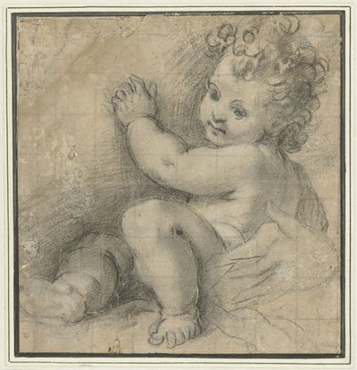 Christ Child with the Hand of Mary by Federico Barocci