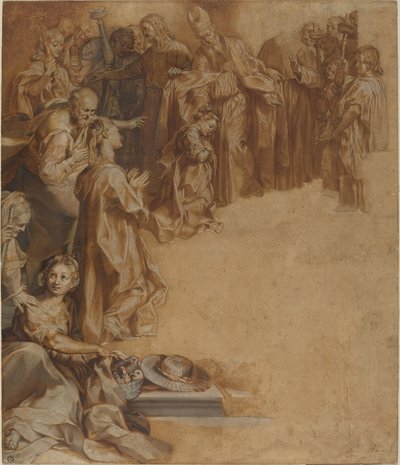 The Presentation of the Virgin in the Temple by Federico Barocci