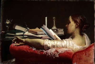 The Reader by Federico Faruffini