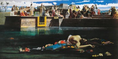 The Sacrifice of a Virgin to the Nile by Federico Faruffini