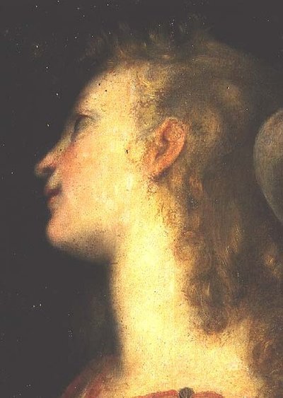 Head of an Angel by Federico Fiori Barocci or Baroccio