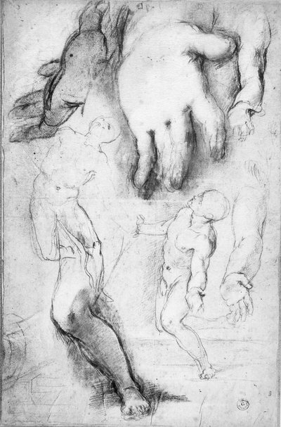 Study for the Figure of St. Francis by Federico Fiori Barocci or Baroccio