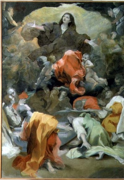 The Assumption of the Virgin by Federico Fiori Barocci or Baroccio