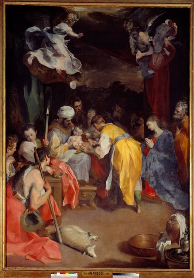 The Circumcision of Jesus by Federico Fiori Barocci or Baroccio